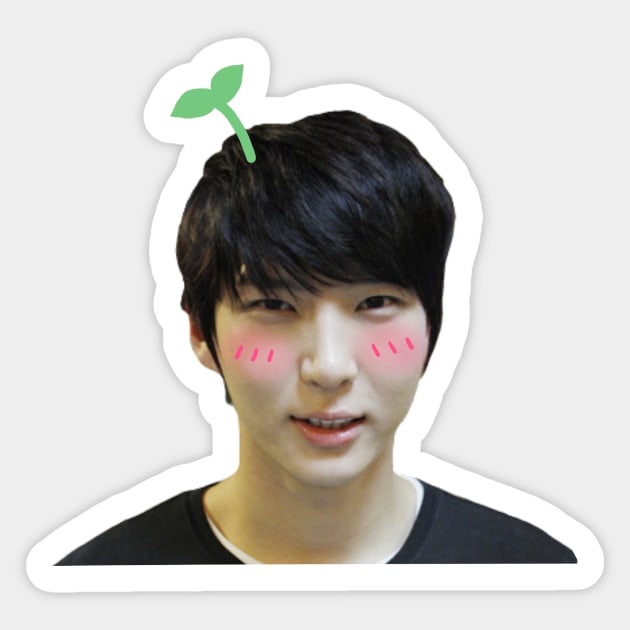 Cute sprout Leo | VIXX Sticker by ichigobunny